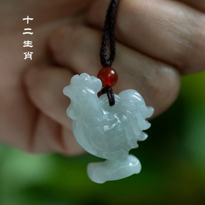 Women'S Fashion Jewellery - Collier pendentif zodiaque chinois en émeraude