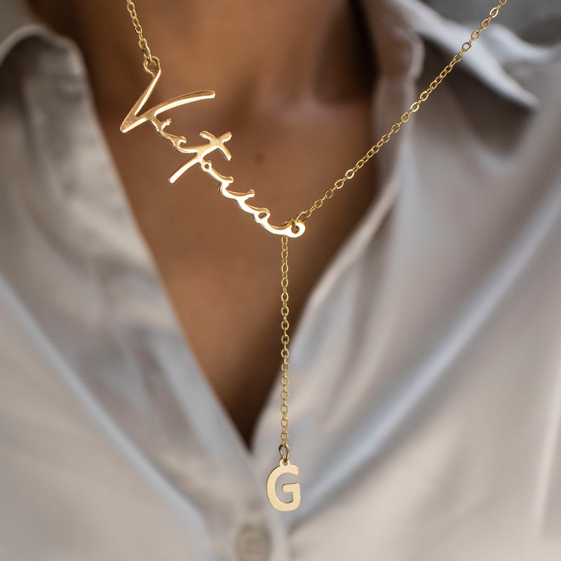 Collier Long personnalisé en a - Women Fashion Dress Names avis et prix
