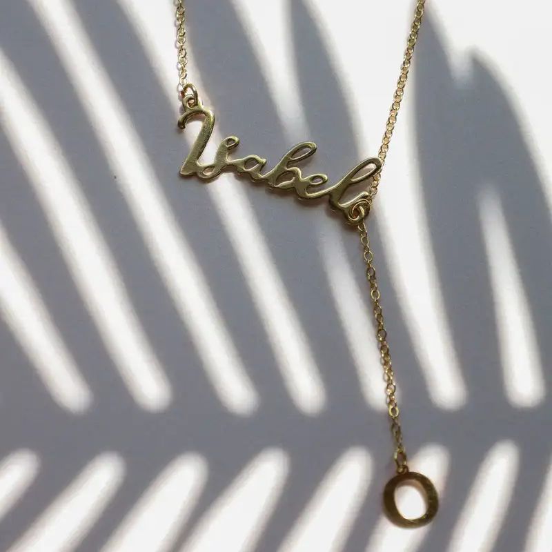 Collier Long personnalisé en a - Women Fashion Dress Names avis et prix