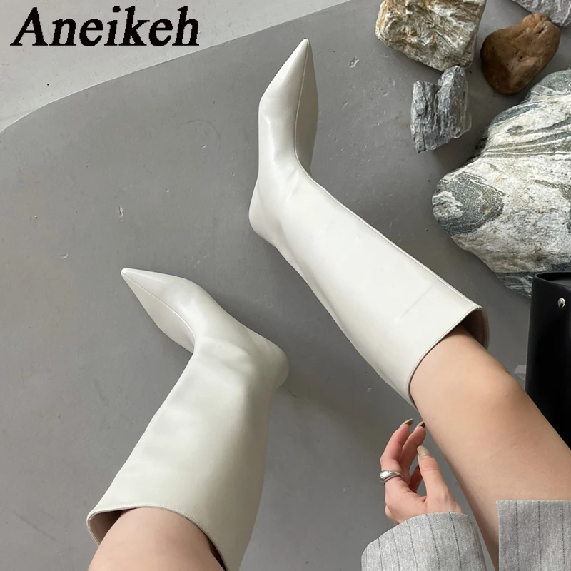 Aneikeh 2027 Bottes longues au - Women'S Fashion Knee High Boots avis et prix
