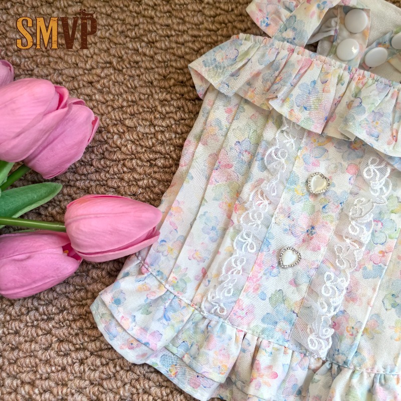 Robe Cami Florale Pastel pour  - Lace Trim Cami avis et prix