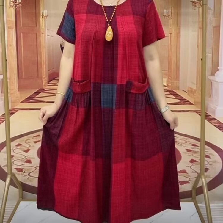 Robe d'été en coton et lin à c - Women Fashion Over The Years avis et prix
