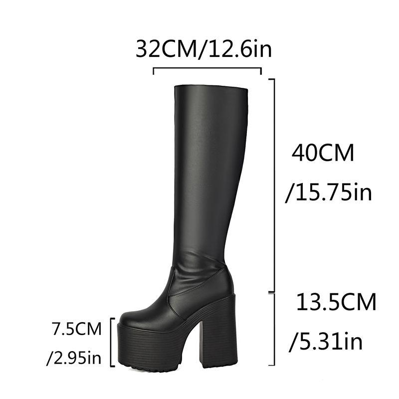 SIMLOVEYO 2027 Bottes hautes p - Women'S Fashion Knee High Boots avis et prix
