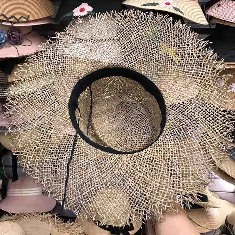 Chapeau de plage en jonc de me - Women'S Fashion Kentucky Derby avis et prix