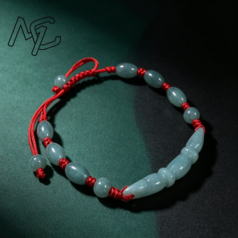 Perles en jade bleu naturel, é - Women'S Fashion Jewellery avis et prix