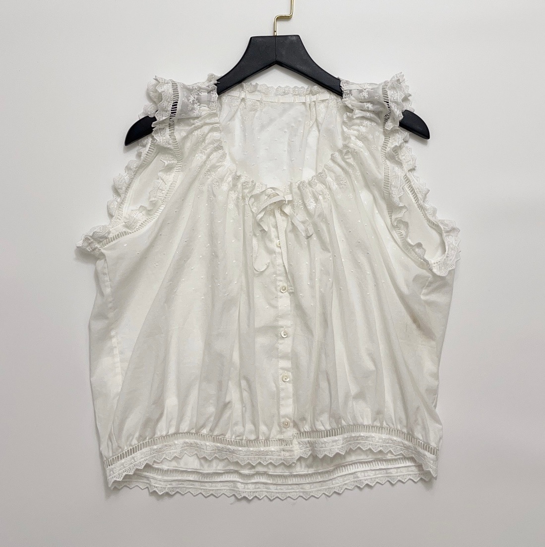 Débardeur blanc 100 % coton po - Women'S Fashion Vest Tops avis et prix